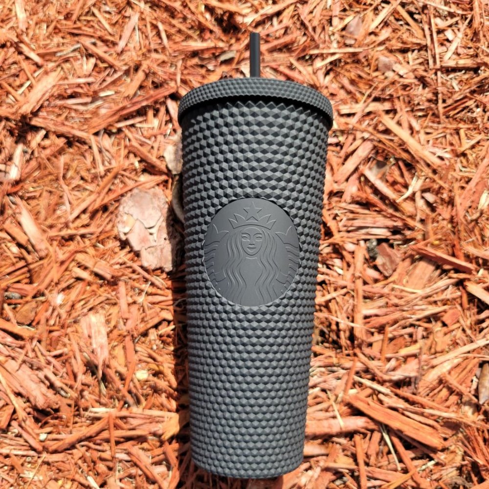 Starbucks Matte Black Studded Tumbler Soft Touch New Release 2021 Cup Limited - Picture 7 of 16